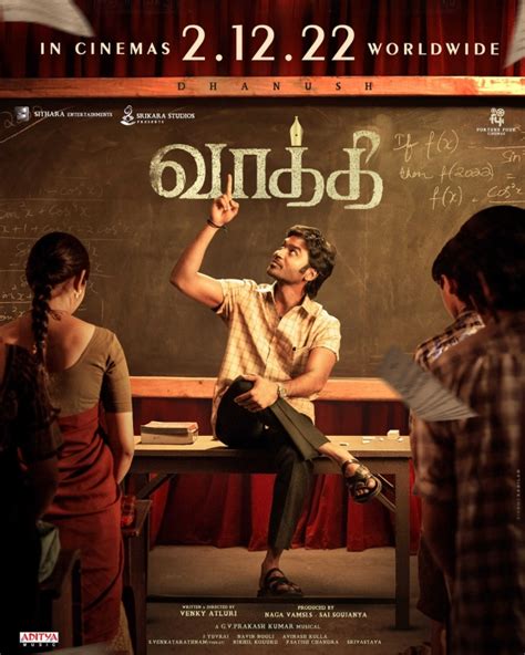 <b>Vaathi</b> is a 2023 Indian period action drama film written and directed by Venky Atluri. . Vaathi movie download tamil play
